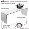 3R W Design Clear Acrylic Plastic Cabinet Display Stand -
