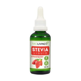 NKD Living Pure Stevia Liquid Drops 50 ml (Strawberry)