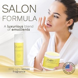 Ubalm yellow - skin emollient & hydrating cream 16oz - the ultra hydrating udder balm for soft skin