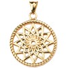 Traumfänger Dreamcatcher Pendant Star Gold Tone M TF01MGO