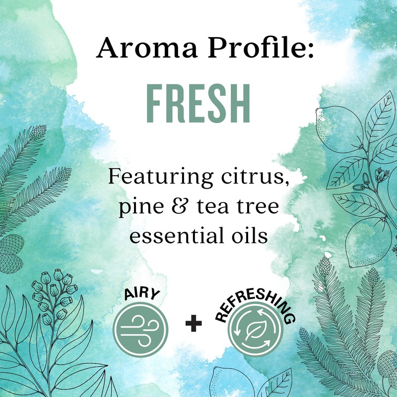 Aura Cacia Fresh Toilet Spray 2 Fl. oz. - Light