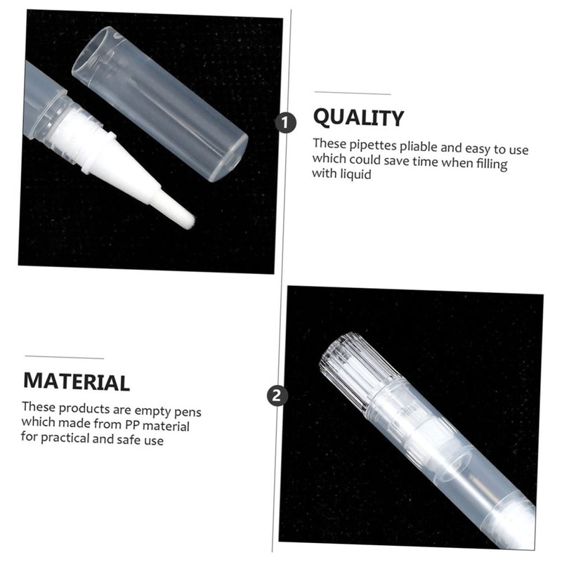 FOMIYES FOMIYES Nail Oil Pens Set 8 Empty Nail Oil