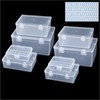 Nail art toolbox Bead Organizers-8 Pcs Jewelry Organizers and Storage
