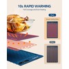 Taseven Food Warming Mat, Silicone Heating Tray with 7 Temperature