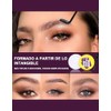Erinde Cera Transparente Para Cejas Gel Moldeador, Duradero, Impermeable y