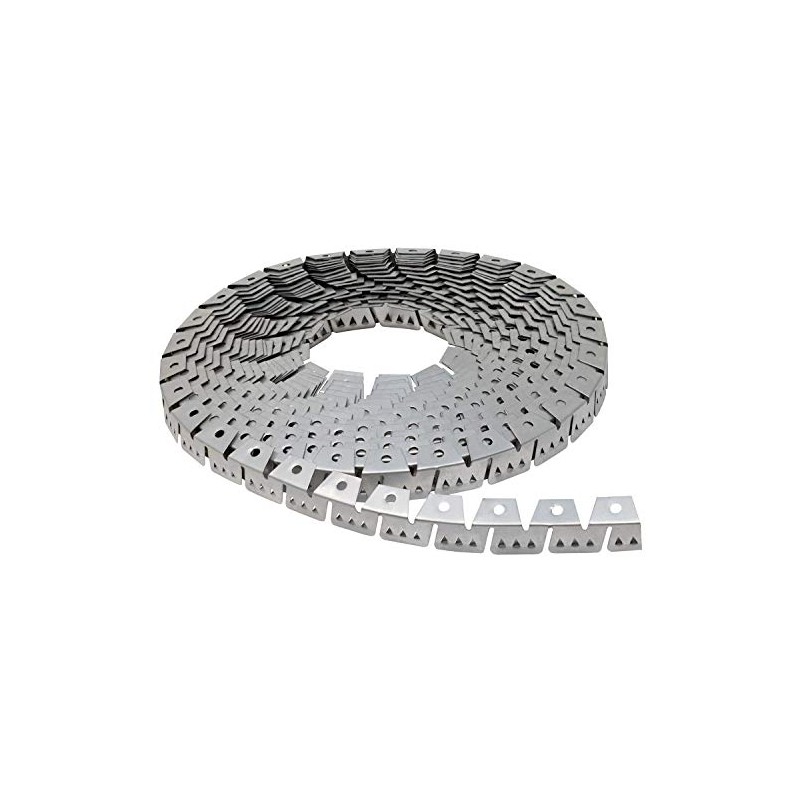 House2Home Heavy Weight Upholstery Metal Flexible Tack Strip Supplies, 20ft