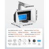 Portable Hobby Airbrush Paint Spray Booth Kit 21.5 X 18.7