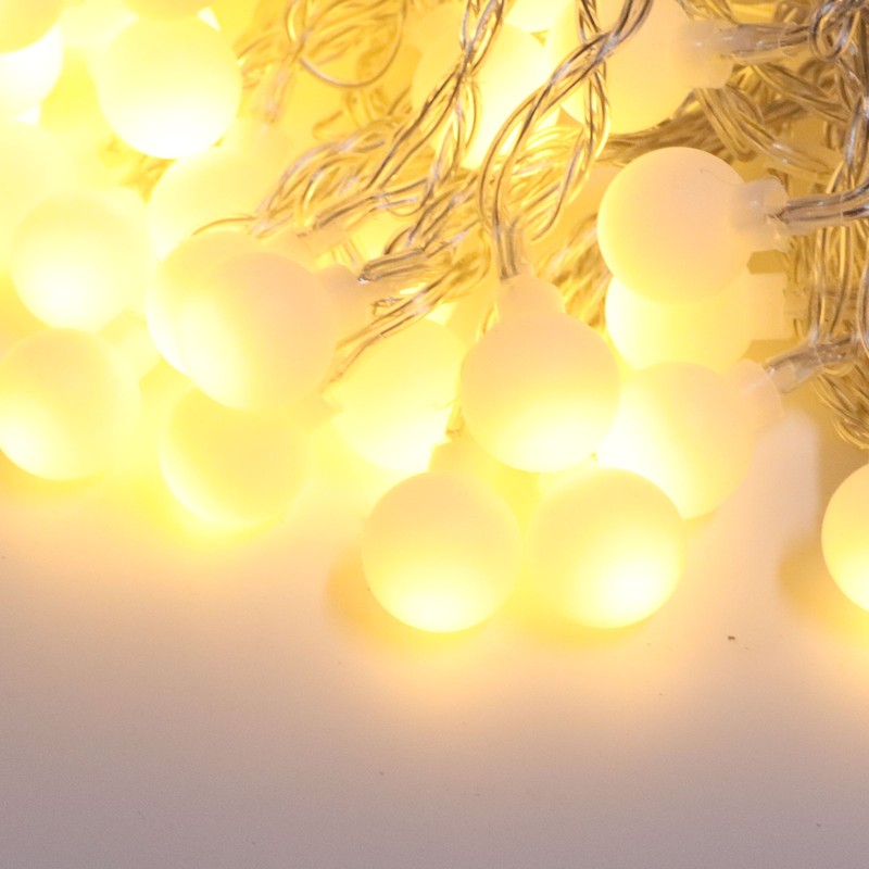 Ball String Lights Waterproof USB Port Power Supply LED Decorative
