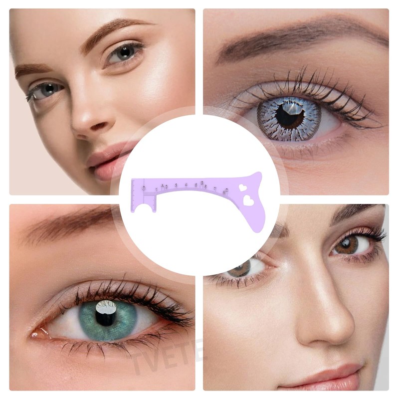 Eyebrow Template Women Guide Eyebrow Eyebrow Mapping Ruler Eyebrow Measuring