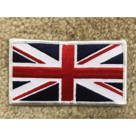 Unbranded #5102 UNITED KINGDOM FLAG BRITISH FLAG UK ENGLAND FLAG Embroidery Iron On Patch