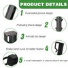 24 Pack Plastic Landscape Edging Anchoring Stakes, 9.8 Inch Heavy