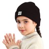MaxNova Kids Beanie 3-8 Years Black