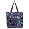 Couragejoy - Bolsas de compras reutilizables plegables, lavables, impermeables, grandes,