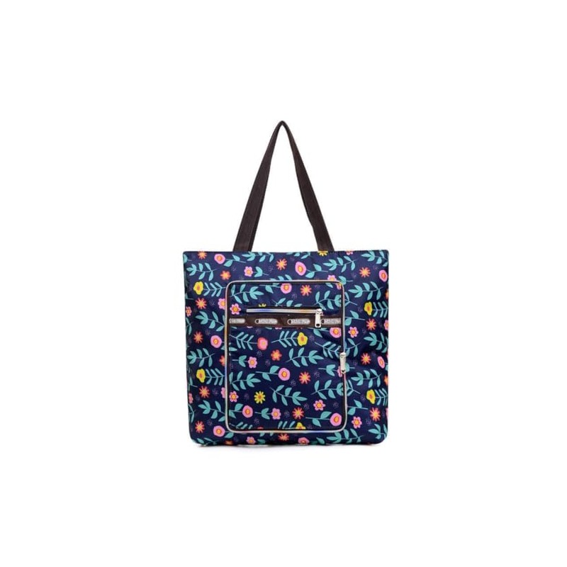 Couragejoy - Bolsas de compras reutilizables plegables, lavables, impermeables, grandes,