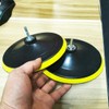 JUNLIXN 7 Inch Backing Plates Buffing Pads Holder 5/8-11 Thread