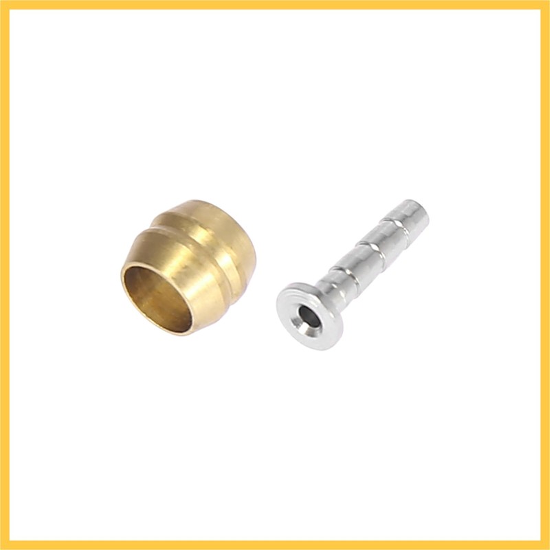BULLSPANN Bicycle Brake Hose and Brass Connection Insert Kit for