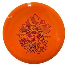 Lone Star Disc Alpha Texas Ranger | Straight Disc Golf Midrange | Artist Stamp 160-169g | Durable & Smooth Premium Plastic | Versatile Straight Midrange for All Skill Levels | Colors May Vary