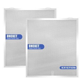 S99010430-002 Range Hood Filter 15-3/4" x 13-7/8" x 3/8"(2-Pack,5-Layer Aluminum Filter)4512880 Compatible with B.roan,N.utone,HPF30 Range Hood Filters