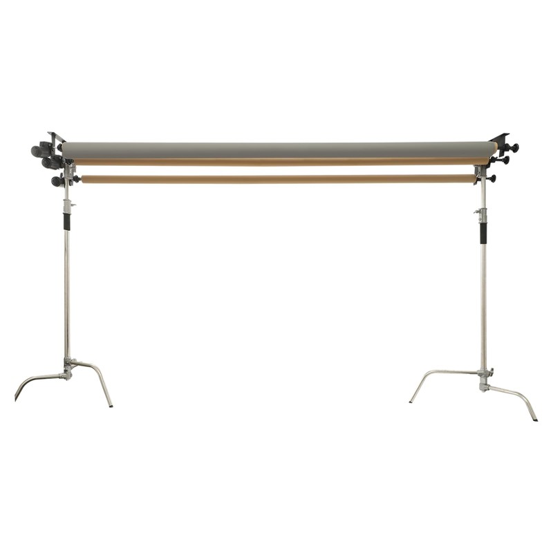 4 Roller Manual Background Support System - Wall Mounting Backdrop