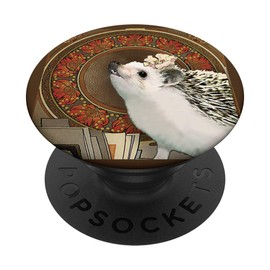Hedgehog Art Nouveau Alphonse Mucha Style