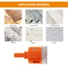 Dry Diamond Core Drill Bits,BGTEC 1pc 1-1/8" Diamond Hole Saw