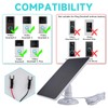 DEWIN Solar Panel for Doorbell, 4 W 5 V Solar