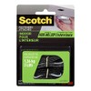 Scotch General Purpose Fastener, Black, .75-Inch by 18-Inch
