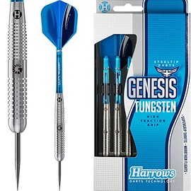 Darts Corner Harrows Genesis Darts Set - Steel Tip Tungsten - Style B 24g Checkout Card