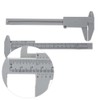 Eyebrow Measuring Ruler, 0-150mm Eyebrow Caliper Professional Brow Mapping Ruler