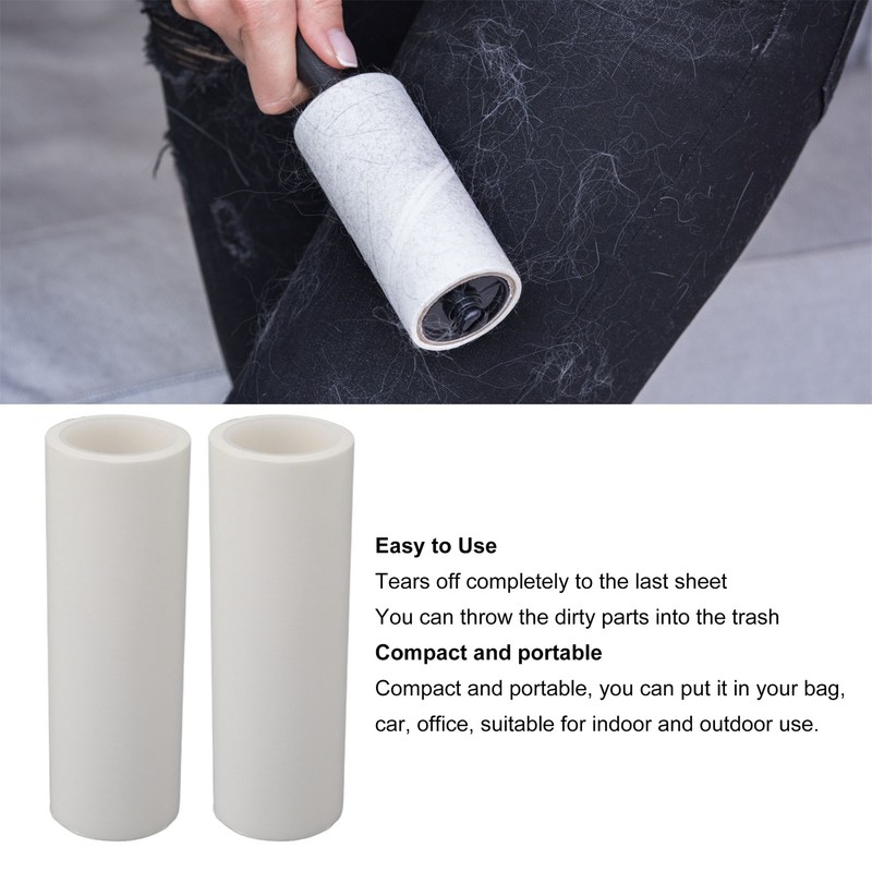5Pcs Lint Roller Refills Static Free Extra Sticky Lint Roller