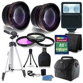 52mm Basic Starter Lens Accessory Kit for Nikon D3200 D3300 D5200 D5300 D5500 Digital SLR Camera