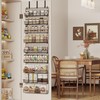 JKsmart 9-Tier Spice Rack Organizer with Door Hook, Wall Mount,