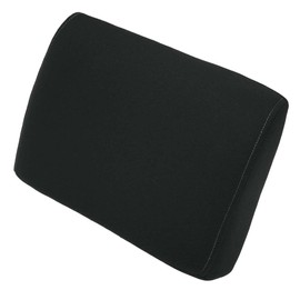 Bonform 5860-30BK Support Cushion, Moderate Waist Cover, S, Size: 11.4 x 7.9 x 2.4 inches (290 x 200 x 60 mm), Color: Black
