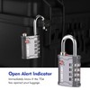 SURE LOCK TSA Accepted 4 Dig Heavy Duty Big Combination