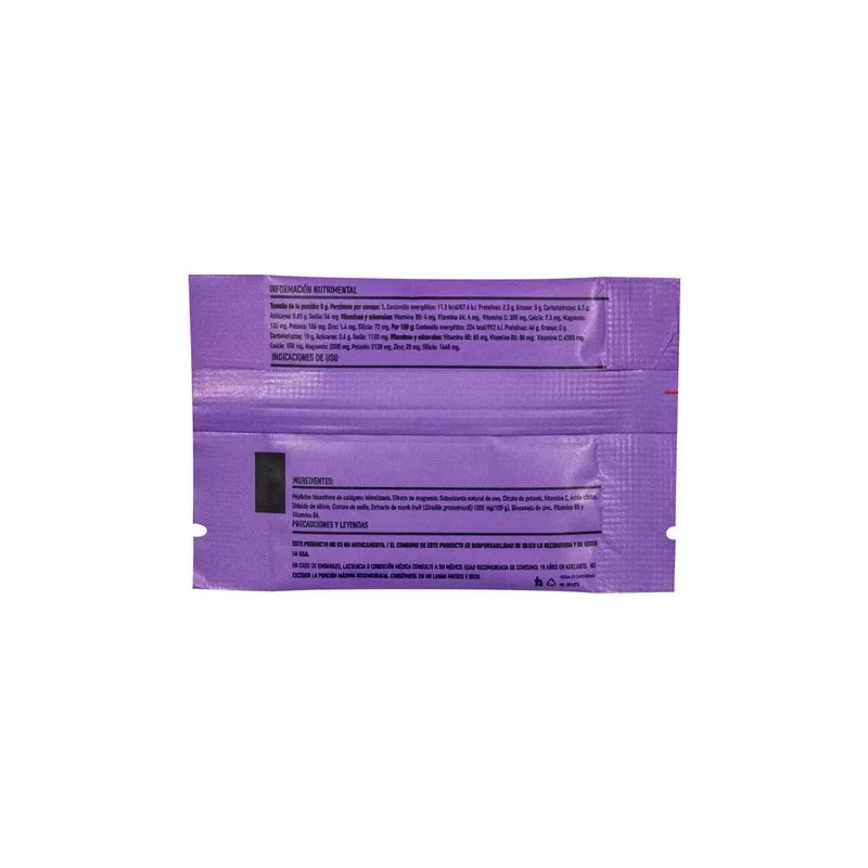 Sesen Electrolitos En Polvo Sabor Uva 15 Sobres