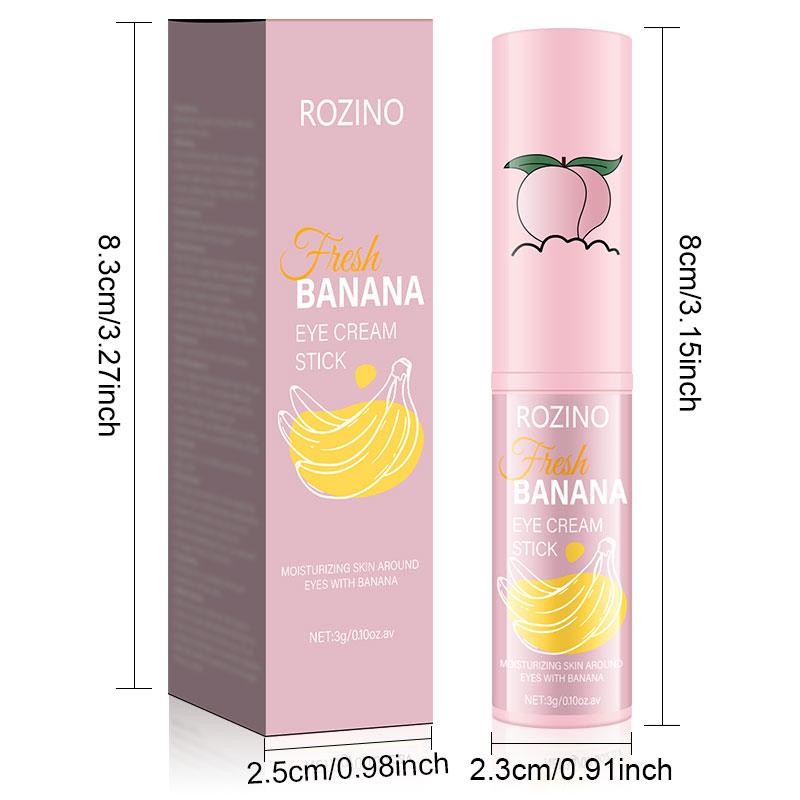 ROZINO Fresh Banana Eye Cream Stick - 3g x 3pcs,