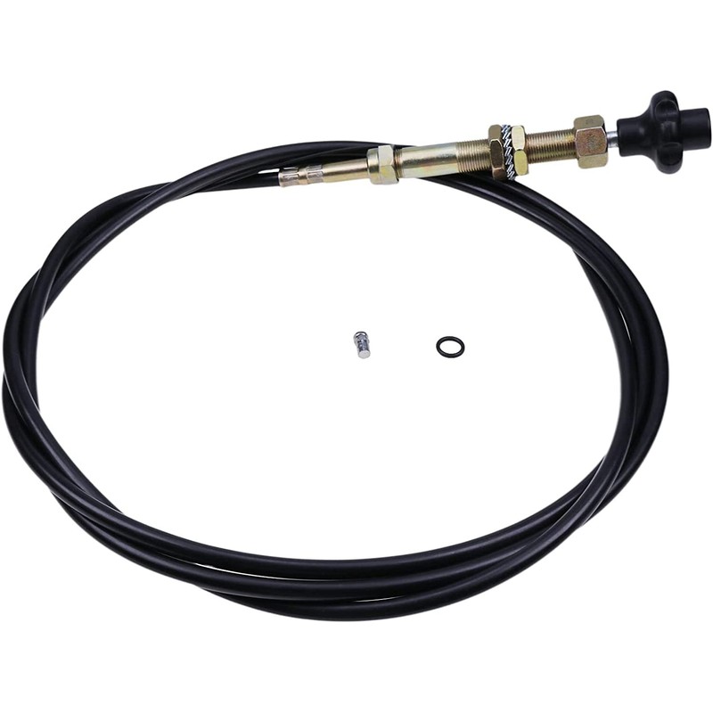 DVPARTS 10FT Heavy Duty Vernier Locking Throttle Cable 55204 VCGTX10