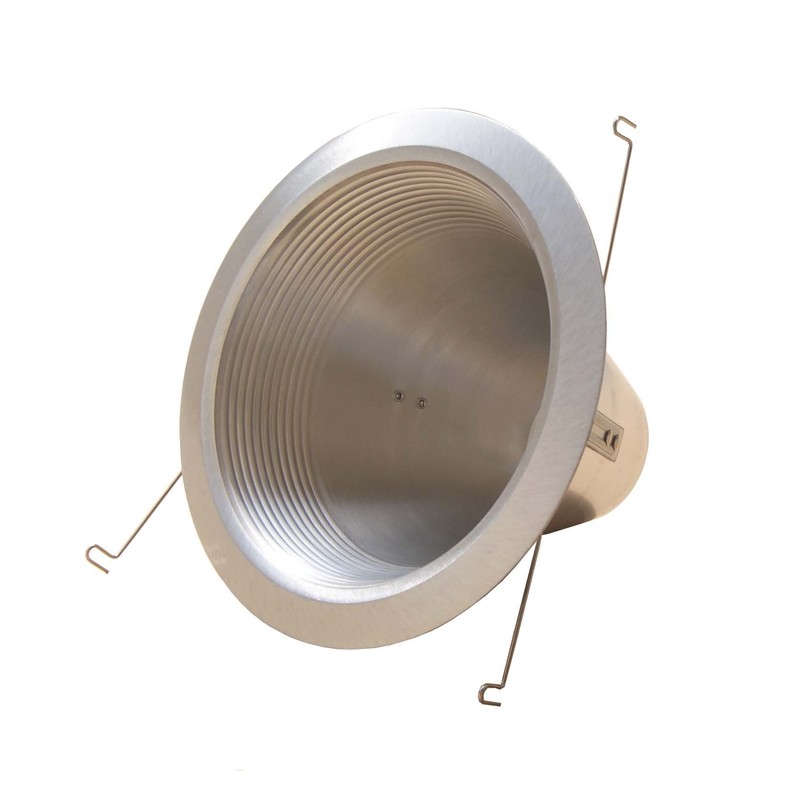 Joint Bright Lighting 6" Deep Self Flange Air-Shut Baffle Trim