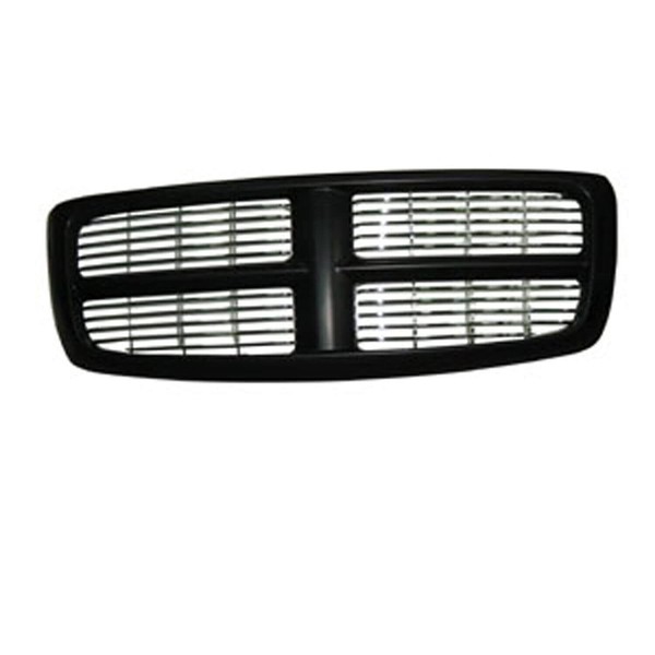Robautoparts Front Grille 2002-2005 For Dodge Pickup Ram 1500 2003-2005