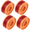 4 Pcs Worx Strimmer Spool Lawn Mower Strimmer Spool Grass
