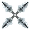 Bashineng Spike License Plate Screw Fasteners Kit License Plate Bolts