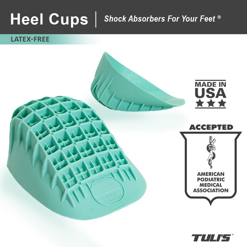 Tuli's Heavy Duty Heel Cups Large (Over 80Kg)