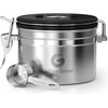Coffee Gator Coffee Storage - Stainless Steel Tea and Sugar