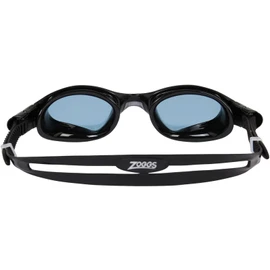 Zoggs Spectra Swimming Goggles Anti-fog Watertight Design, Micro Adjustable, Intelligent Fit, Improved Comfort, Black/Grey - Tint Smoke Lens