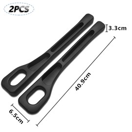 YFFSFDC Car Gap Cushion, Gap Filling, Leak Proof Strip, Seat Console, Space Storage, Integral Shaped, Easy Installation, Prevents Small Items from Falling, Universal Use, Set of 2, Driver + Passenger