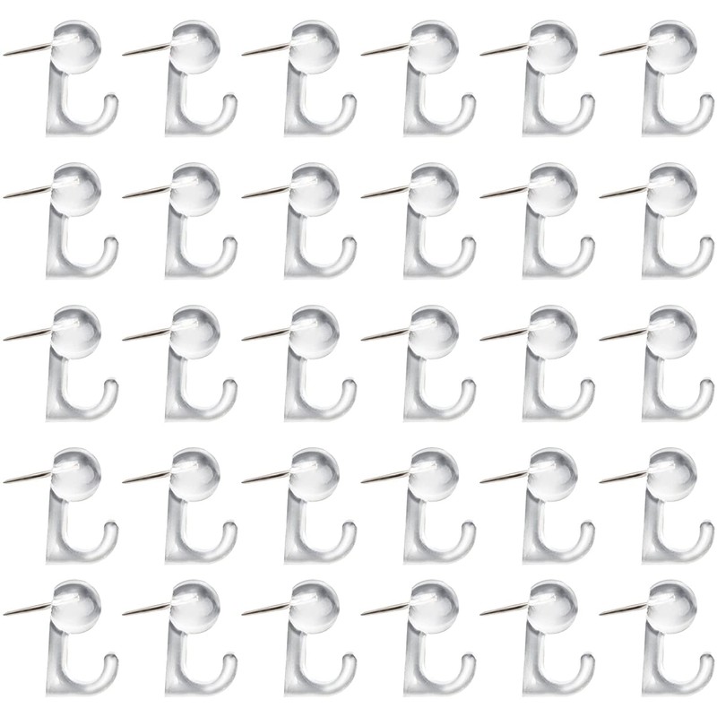 YOUOWO Thumb Tacks Push Pins, 50 Pieces