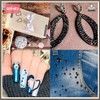 SREGIT Rhinestone Nail Parts, Glittering Glass, Nail Decoration, Large Capacity
