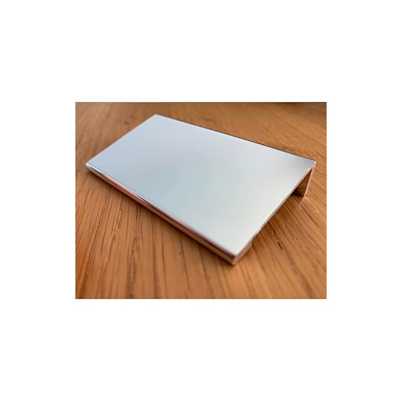 Häfele Furniture Handles Polished Chrome Aluminum 124.02 - A =2.7"
