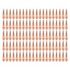 100set Punk Cone Spikes Studs Rose Gold Pointed Electroplating Burr