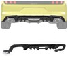 HECASA Rear Diffuser Compatible with 2018-2022 Ford Mustang Bumper Lip